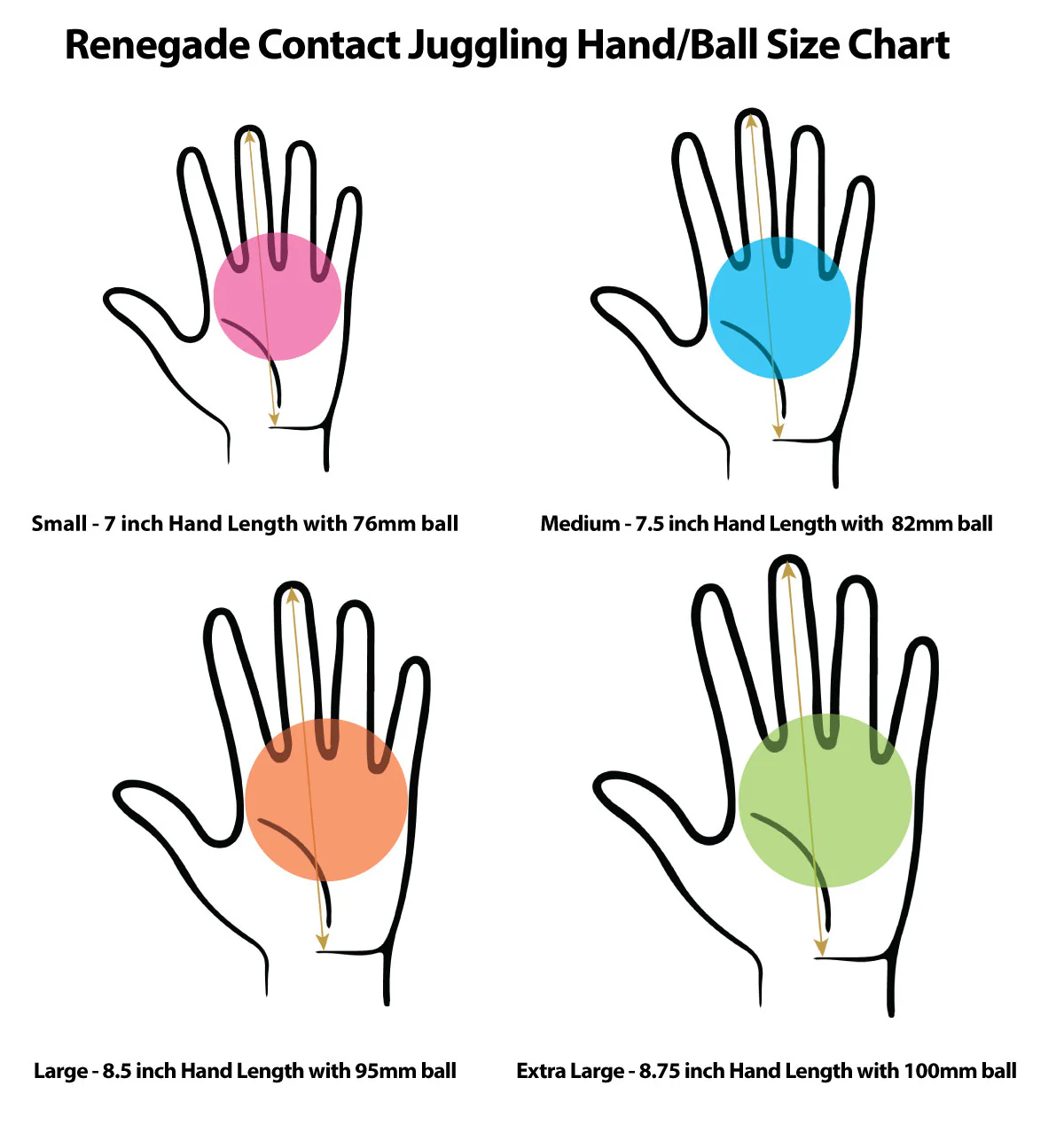 Colored Acrylic Contact Juggling Balls - Image 3